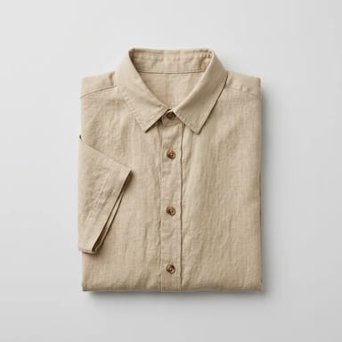 Linen Button-Up Shirt