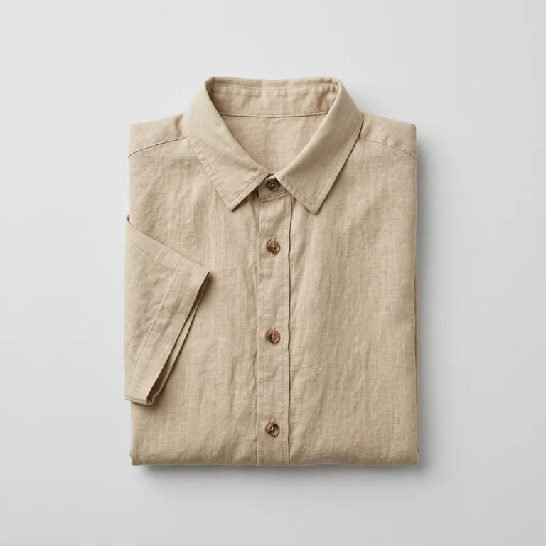 Linen Button-Up Shirt