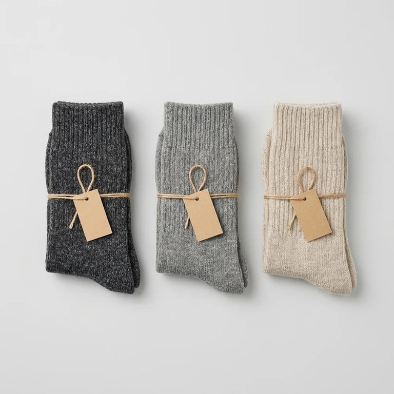 Wool Crew Socks (3-Pack)