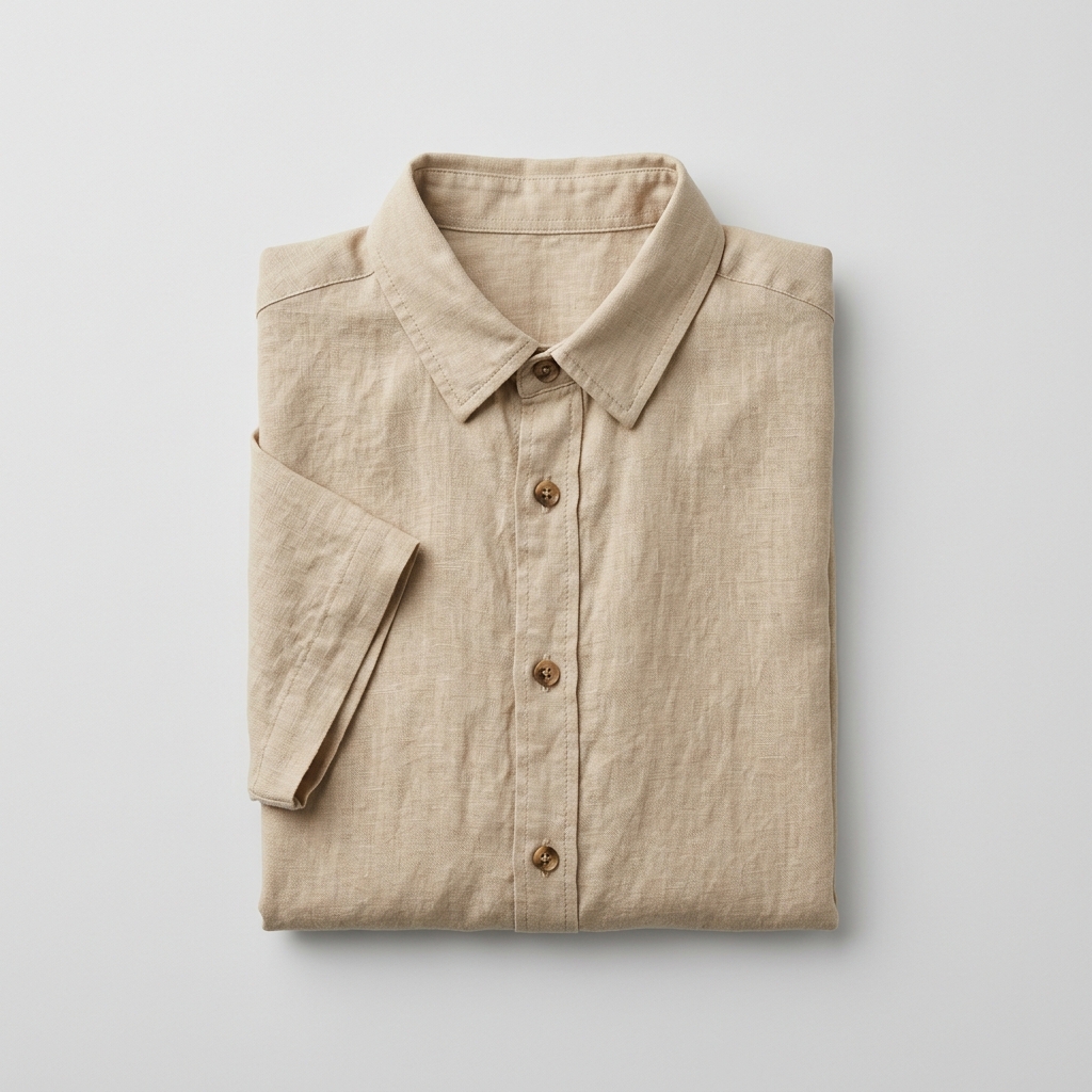 Linen Button-Up Shirt