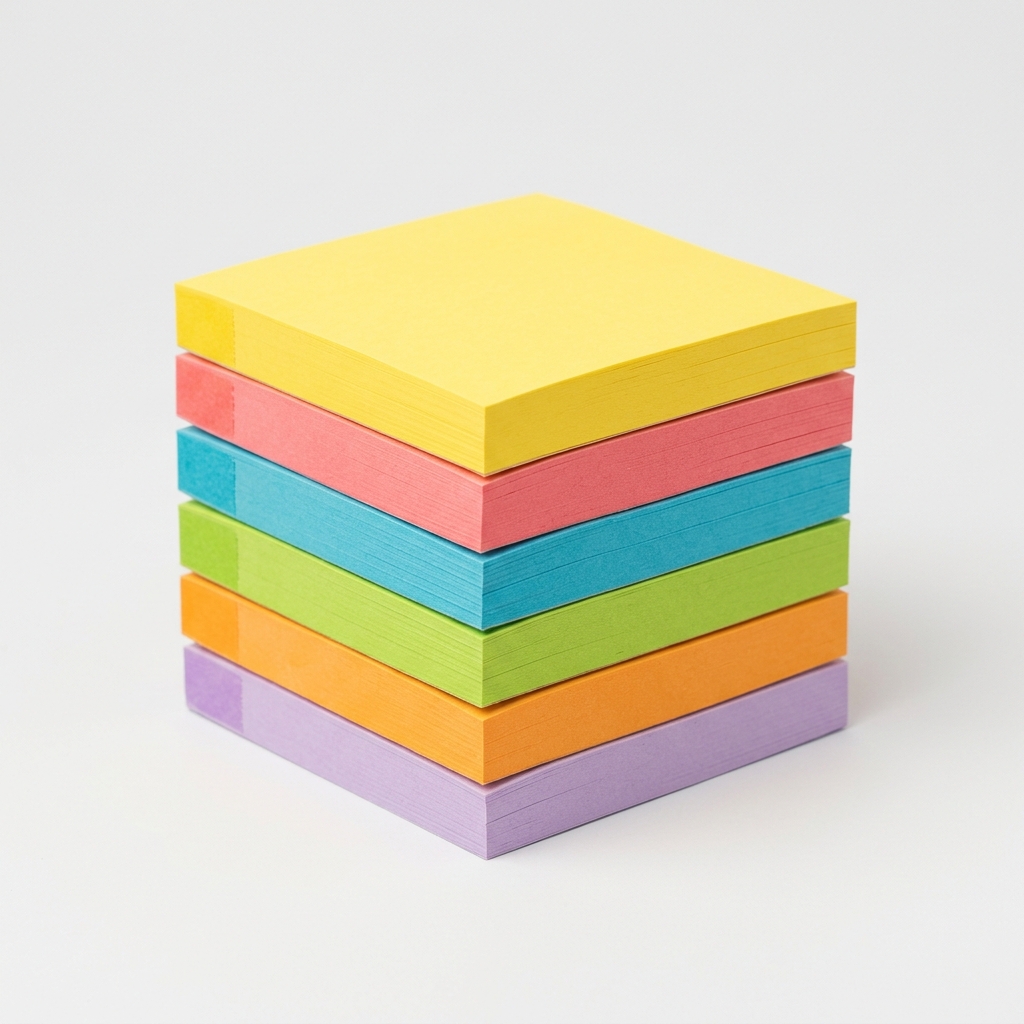 Recycled Sticky Notes Set