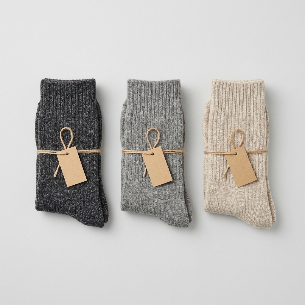 Wool Crew Socks (3-Pack)